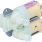 Samsung Cold Water Double Inlet Solenoid Valve : 180Deg. With 12 Bore Outlets DC6200024M