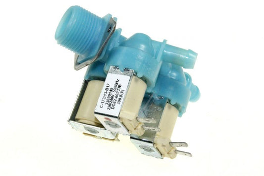 Samsung Cold Water Triple Inlet Solenoid Valve : Coc C-122/19-b 08 180Deg. Tag Fit With 12 Bore Outlets DC6200142A