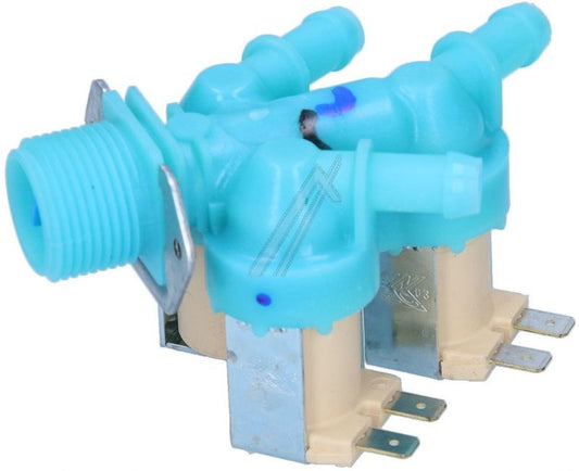 Samsung Cold Water Triple Solenoid Inlet Valve : Elbi C-407/19-B18 33090157/369 180Deg. DC6200233D