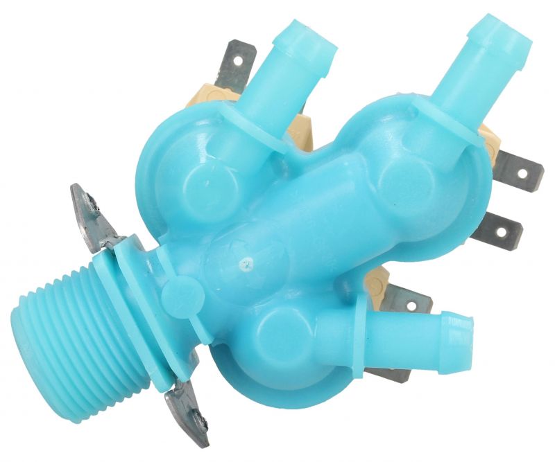 Samsung Cold Water Triple Solenoid Inlet Valve : Elbi C-407/19-B18 33090157/369 180Deg. DC6200233D