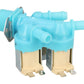 Samsung Cold Water Triple Solenoid Inlet Valve : Elbi C-407/19-B18 33090157/369 180Deg. DC6200233D