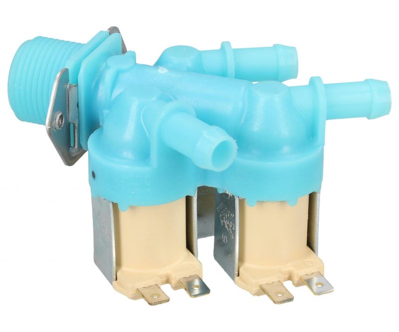 Samsung Cold Water Triple Solenoid Inlet Valve : Elbi C-407/19-B18 33090157/369 180Deg. DC6200233D