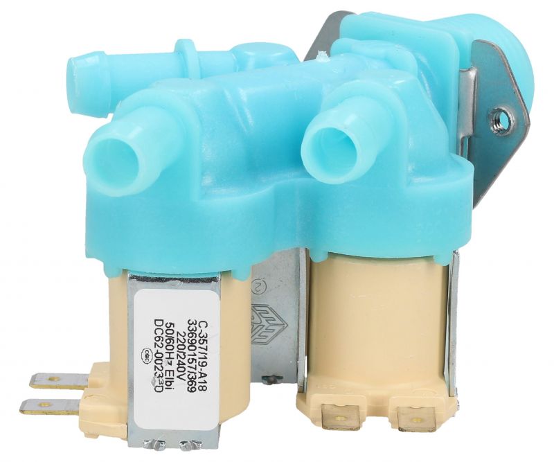 Samsung Cold Water Triple Solenoid Inlet Valve : Elbi C-407/19-B18 33090157/369 180Deg. DC6200233D