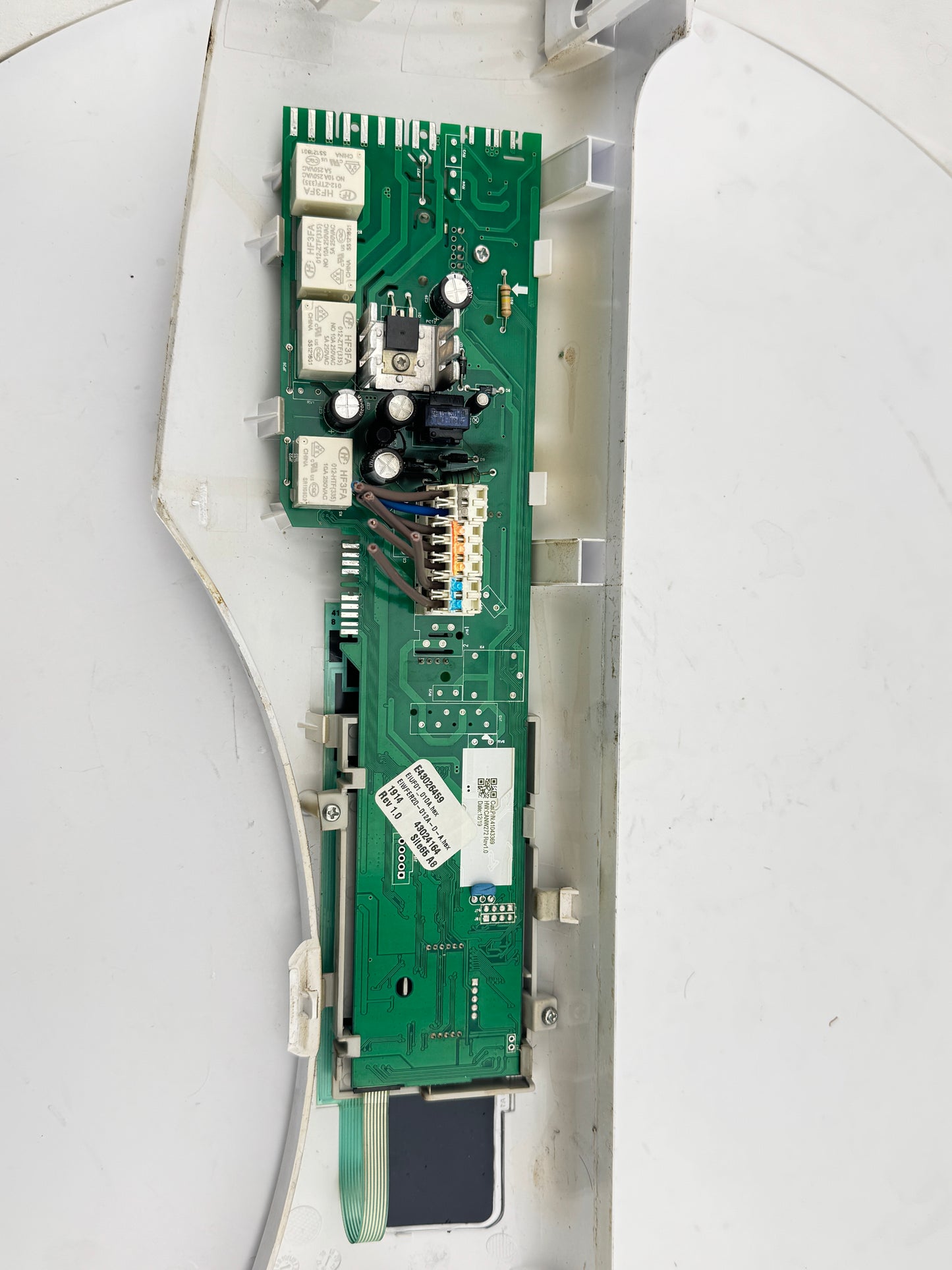 Display Board with PCB for Candy GVS1 49D3-80 Programmed 43024164