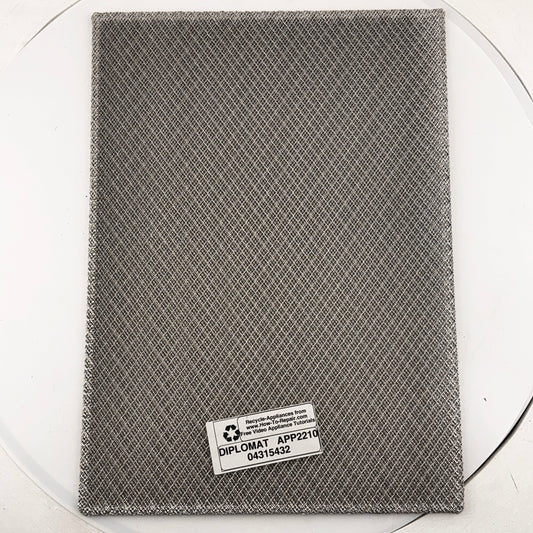 Hygena Diplomat Cooker Hood Extractor Grease Filter Mesh - Aluminium : 420x300mm