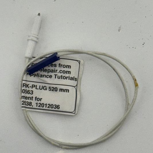 Hob Stove Cooker Top Spark Igniter Plug 500mm 12050563 fits Bosch Neff and Siemens