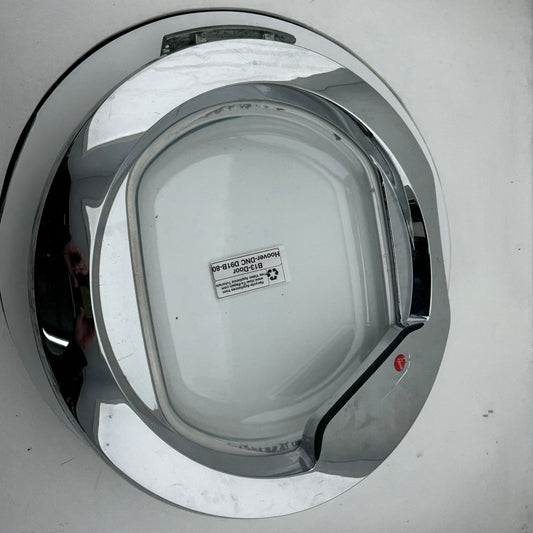 Tumble Dryer complete door assembly, including hinge came of Hoover DNC D91B-80