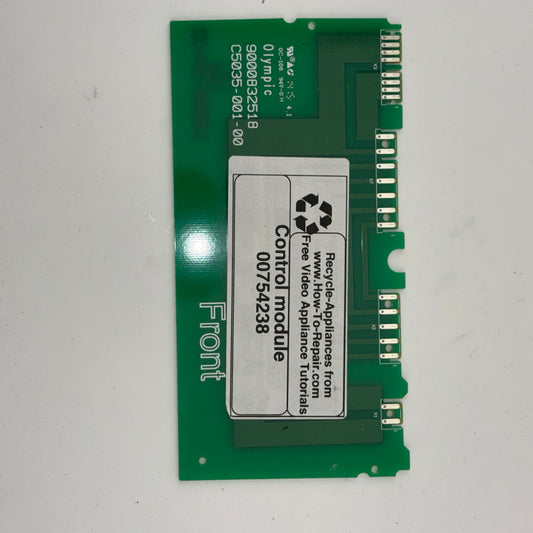 Bosch Neff Siemens Extractor Cooker Hood Control Panel Button Module 00754238