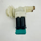 Genuine 00428210 Washing Machine Cold Water Double Solenoid Inlet Valve : 180Deg. With 10.5 Bore Outlets