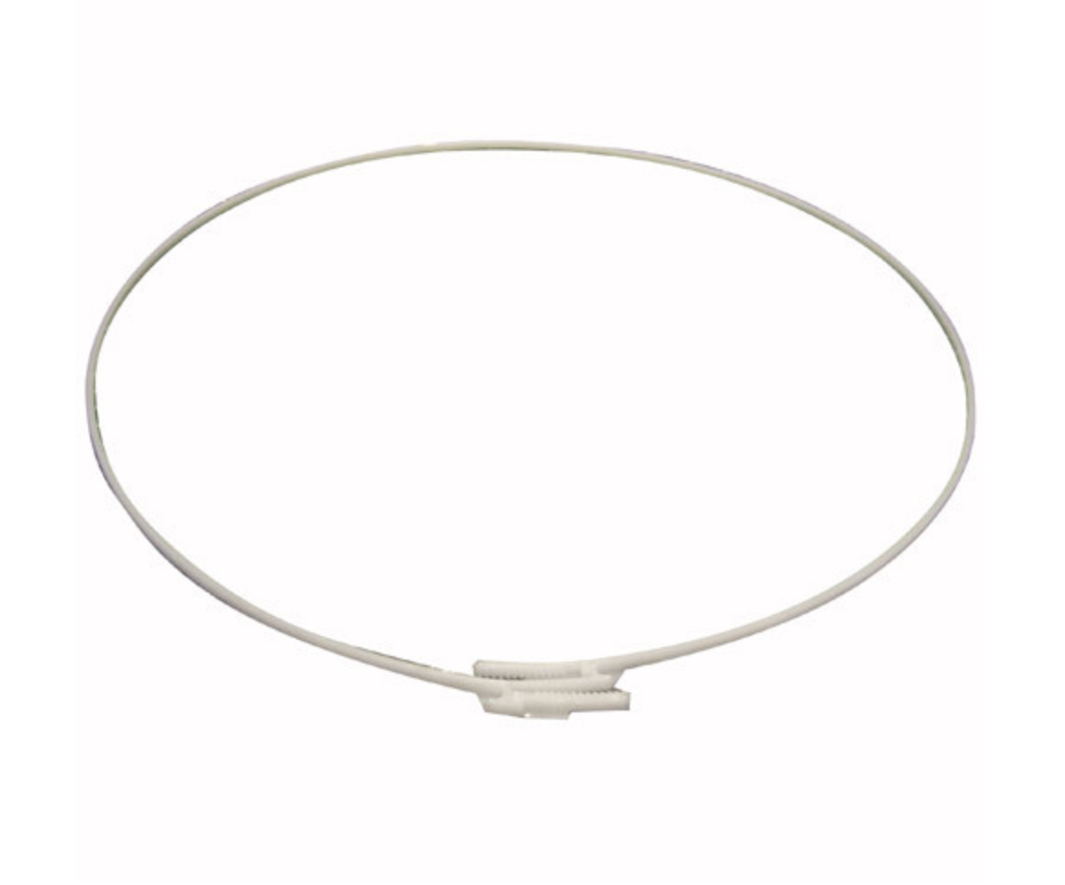 Hoover Candy Haier Door Seal Tub Gasket Clip Clamp Retainer: Dia. 380mm 41018408
