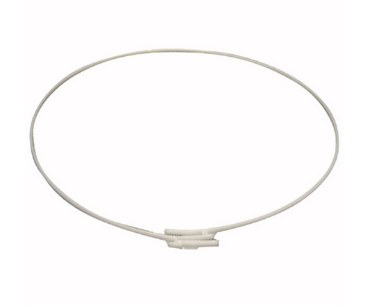 Hoover Candy Haier Door Seal Tub Gasket Clip Clamp Retainer: Dia. 380mm 41018408