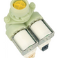 Hoover Cold Water Double Solenoid Inlet Valve : 180Deg. With Bore: 11.5 Bore Outlets & Protected (push) Connectors 41040283