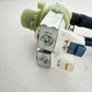 Hoover Cold Water Double Solenoid Inlet Valve : 180Deg. With Bore: 11.5 Bore Outlets & Protected (push) Connectors 41040283