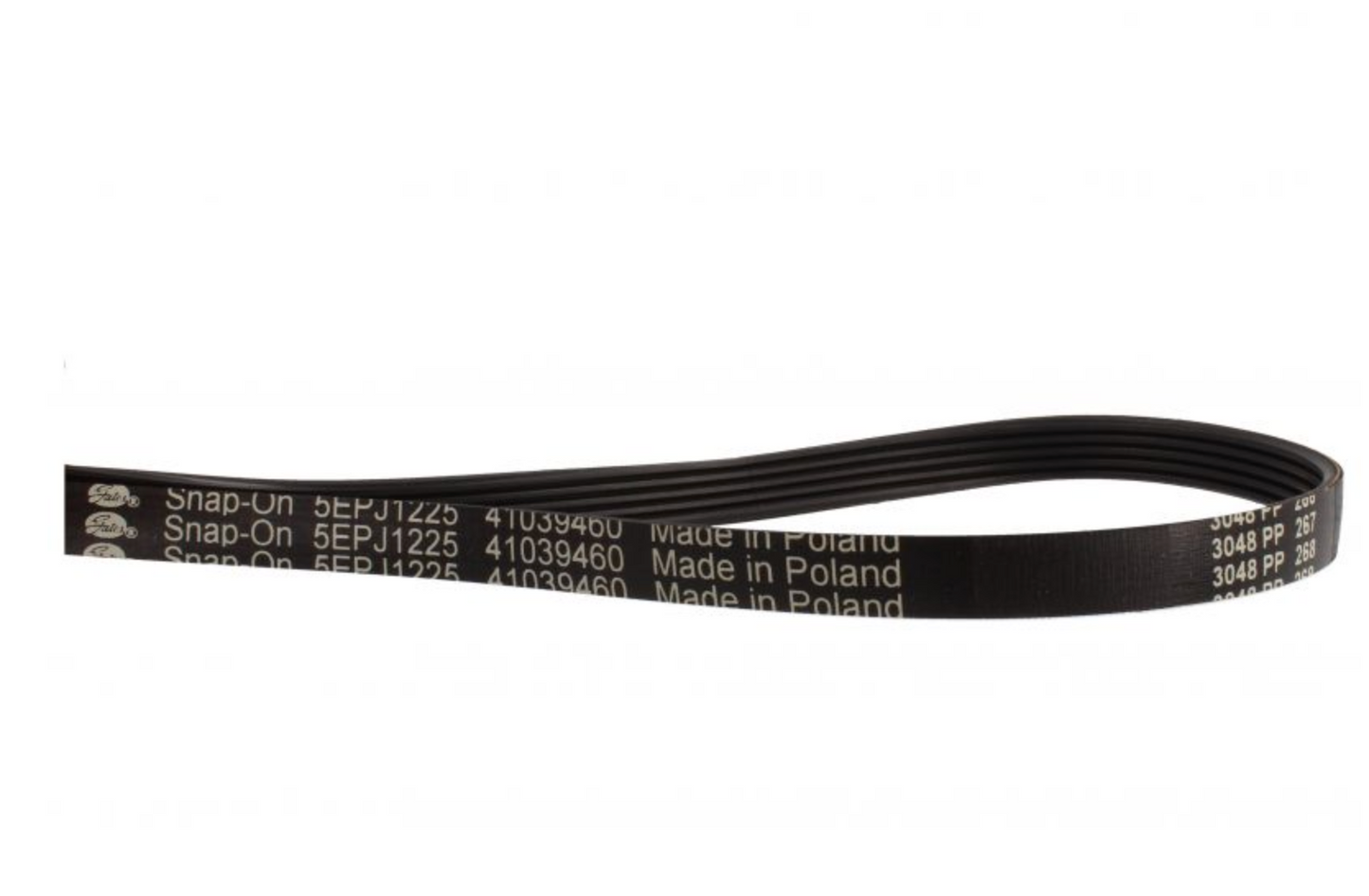 Hoover / Candy / Haier Poly-Vee Drive Belt 1225J5EPJ / 1225J5, 1225 Mm 41039460