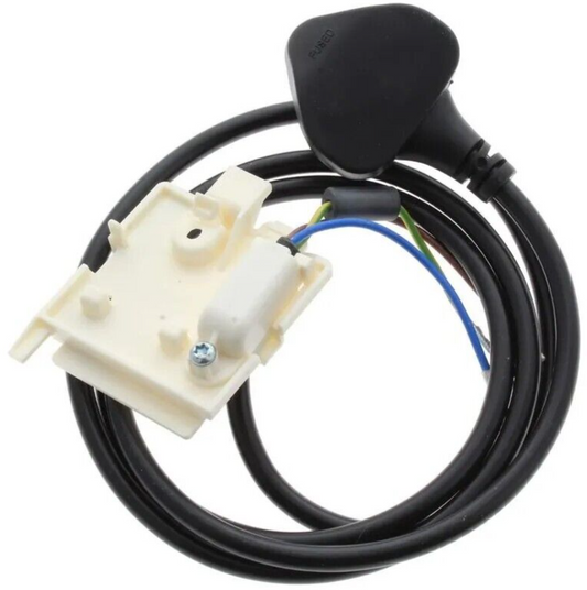 Hotpoint Indesit Whirlpool Dishwasher Mains Cable Power Cord Plug C00519110