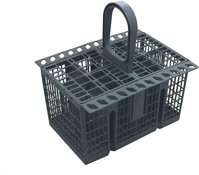 Hotpoint Whirlpool Indesit Dishwasher Grey Cutlery Basket With Side Slots C00386607