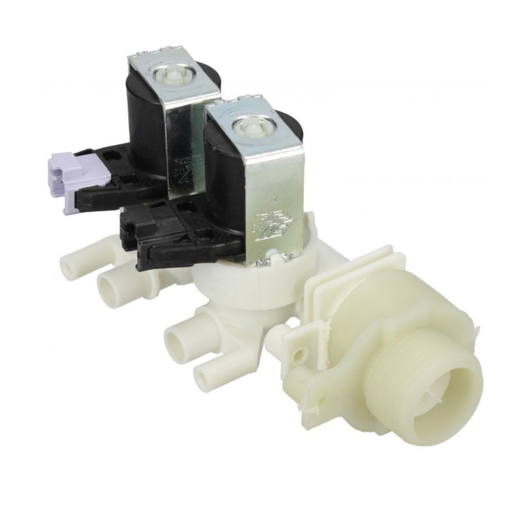 Hotpoint Indesit Whirlpool Washing Machine Cold Water Double Inlet Solenoid Valve C00111096