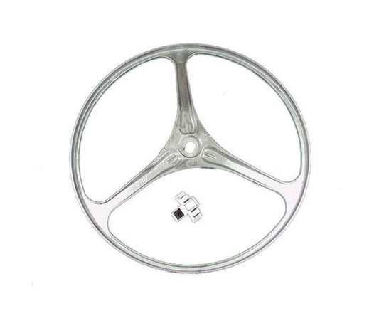 Hotpoint Washing Machine Drum Belt Pulley Wheel with Fastener C00332382