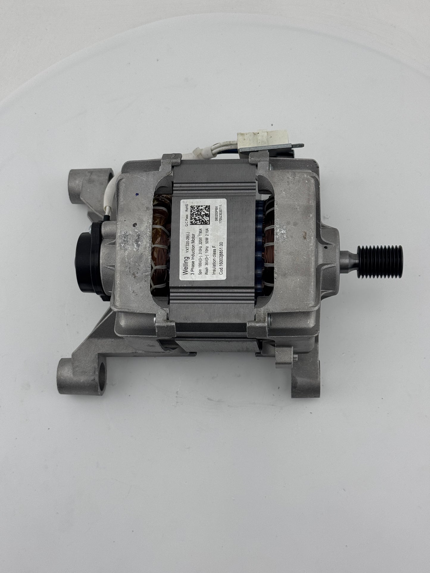 Merloni (Indesit Group) Motor : Nidec Sole WC107A-50I00 1750RPM 160028851.00 YXT320-2B(L) C00298230