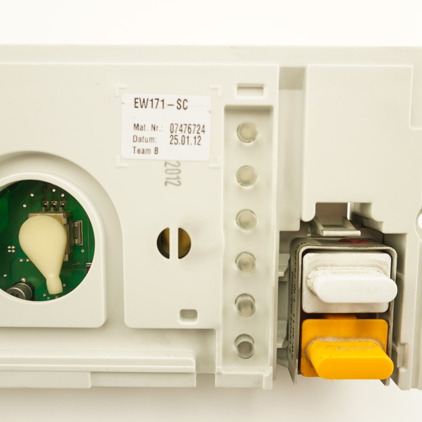 Miele Washing Machine Display Circuit Board, PCB EW171-SC 07476724