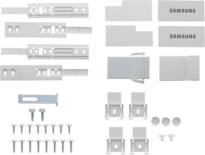 Samsung Refrigerator Fridge Freezer Door Installation Kit Rail Guides Small DA91-05533A