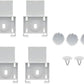 Samsung Refrigerator Fridge Freezer Door Installation Kit Rail Guides Small DA91-05533A