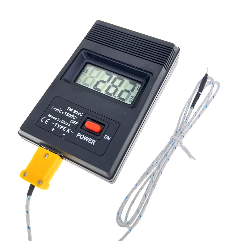 TM-902C (-50C to 1300C) Temperature Meter TM902C Digital K Type Thermometer Sensor + Thermocouple Probe detector