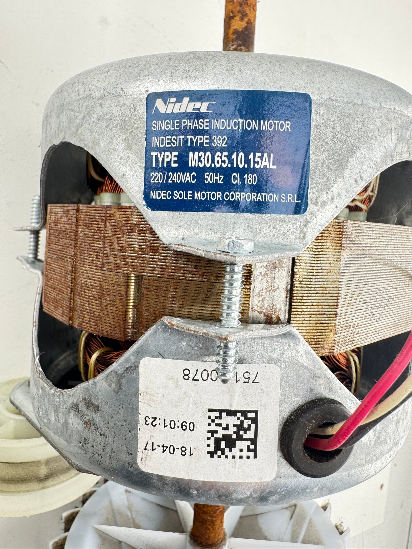 Tumble Dryer Motor C00306348 1 Fan Blade