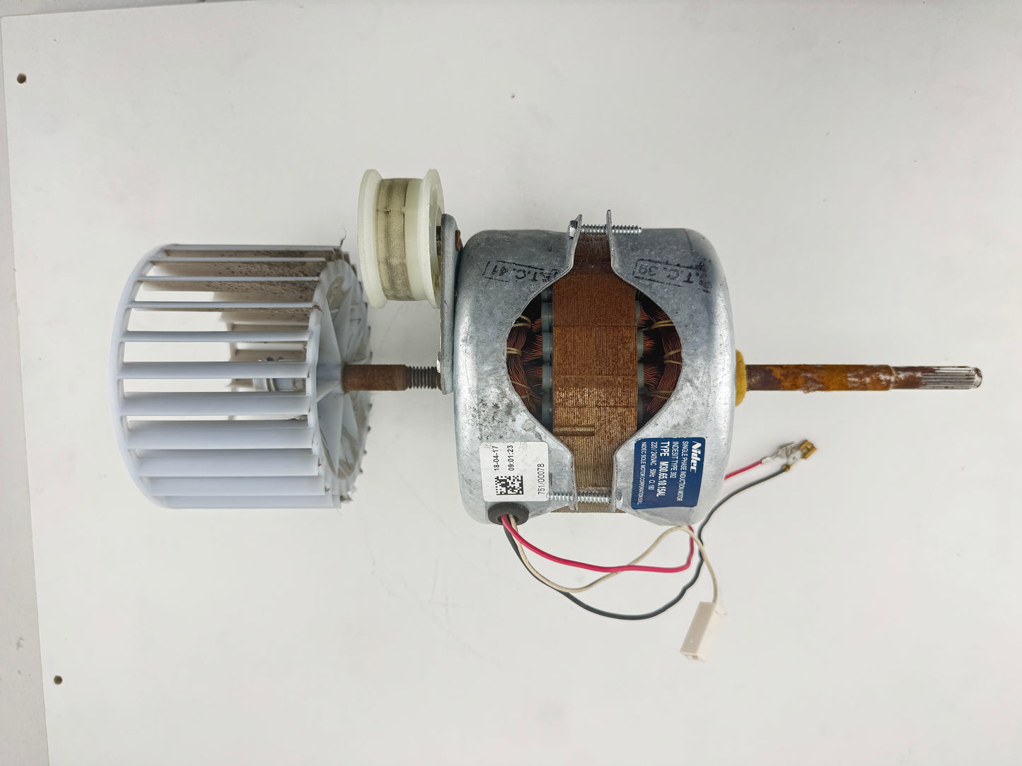 Tumble Dryer Motor C00306348 1 Fan Blade