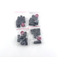Universal Red 40mm Cooker Control Knob Pack of 4 with Decal Set