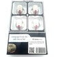 Universal Stainless Steel Knob Kit 35mm Pack of 4 with Decal Set