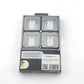 Universal White 40mm Cooker Control Knob Pack of 4 with Decal Set