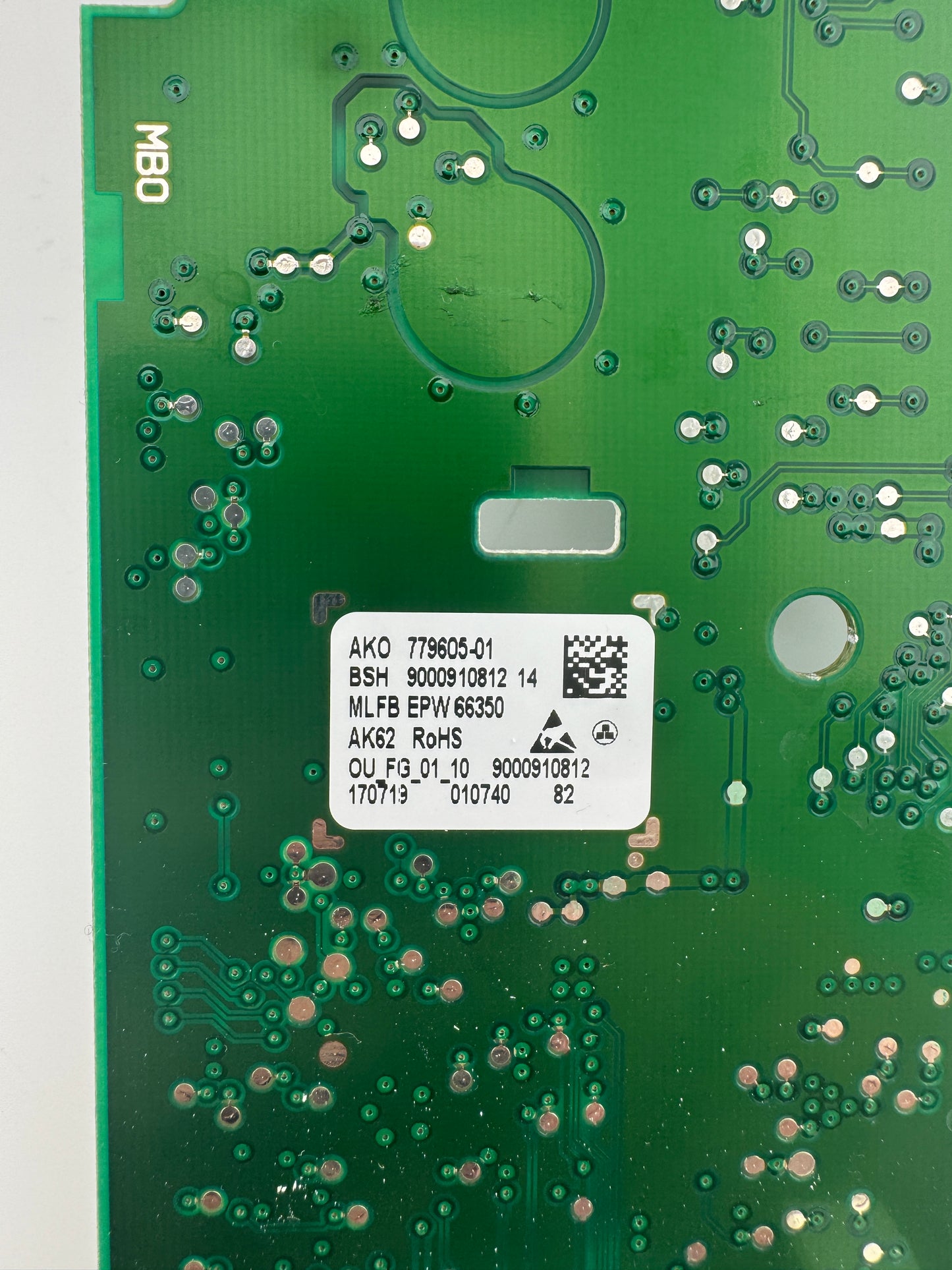 Display Operating Module 12020954 Programmed for WAT28421GB/01
