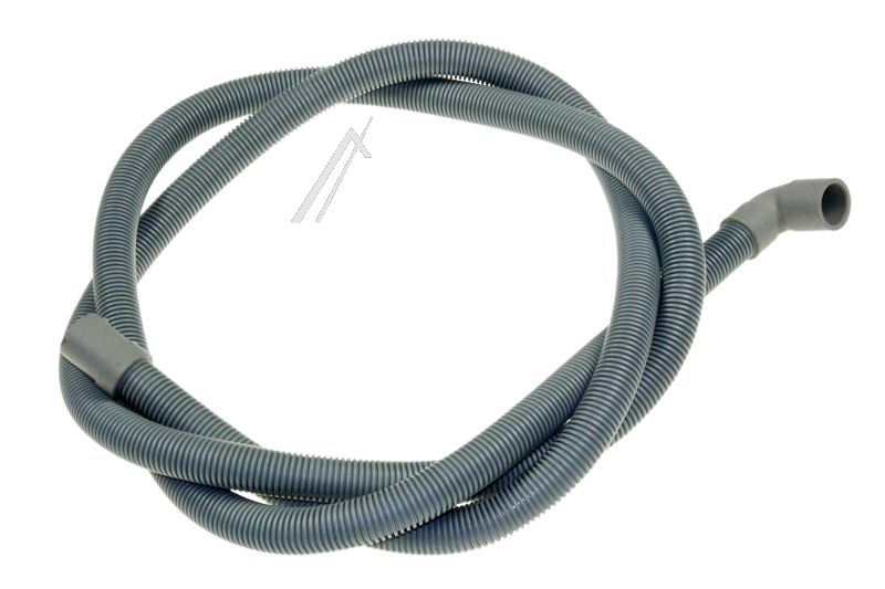 Universal 2. 5M Drain Hose 19mm End With Right Angle End 22mm, Internal Dia.s'