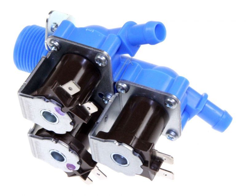 LG Cold Water Triple Solenoid Inlet Valve : 180Deg. With 12 Bore Outlets