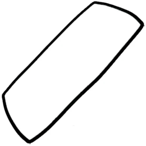 Cooker Tall Oven Door Seal 455376001