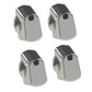 Universal 30mm Chrome Cooker Control Knob Pack of 4
