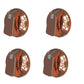 Universal 48mm Copper Cooker Control Knob Pack of 4