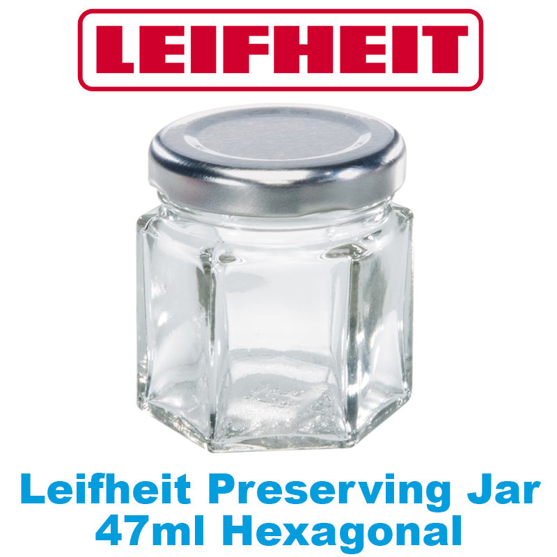 Leifheit Preserving Jar 47ml Hexagonal