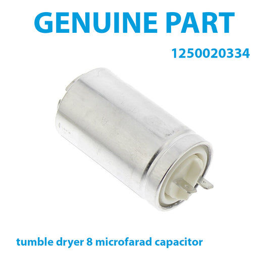 Aeg Electrolux Zanussi Tumble Dryer 8UF Microfarad MFD Start Run Motor Capacitor