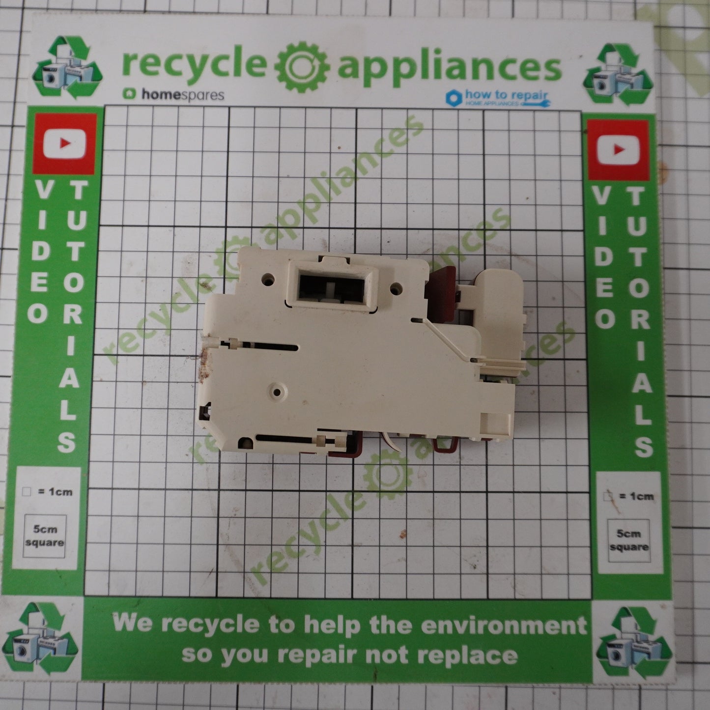 Aeg Electrolux Tumble Dryer Door Inter-Lock Switch 1254253154