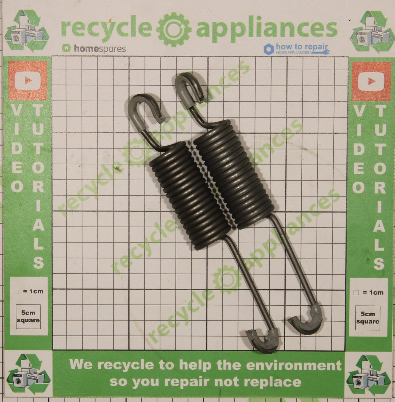 Pair of Washing Machine Drum Spring Tub Suspension – How-To-Repair