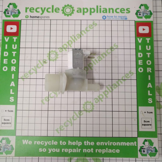 Cookology Dishwasher Cold Water Single Inlet Solenoid Valve 17476000001144