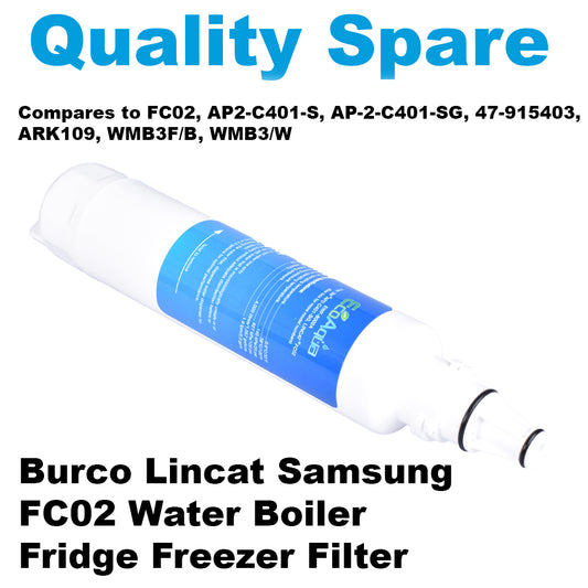 Burco Lincat Samsung FC02 Water Boiler Fridge Freezer Filter