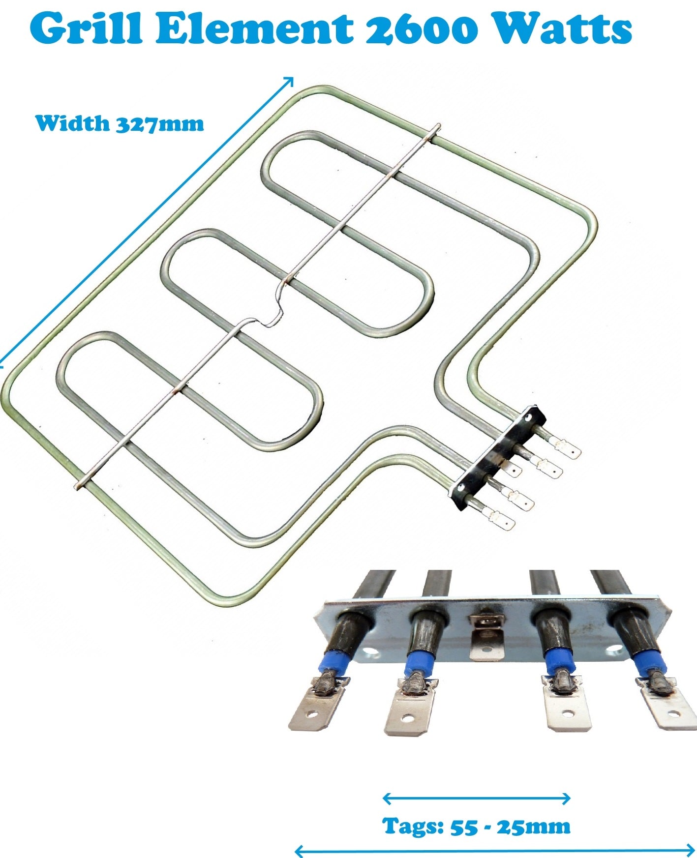 Bush Currys Essentials Montpellier Cooker Oven Grill Element 2600W