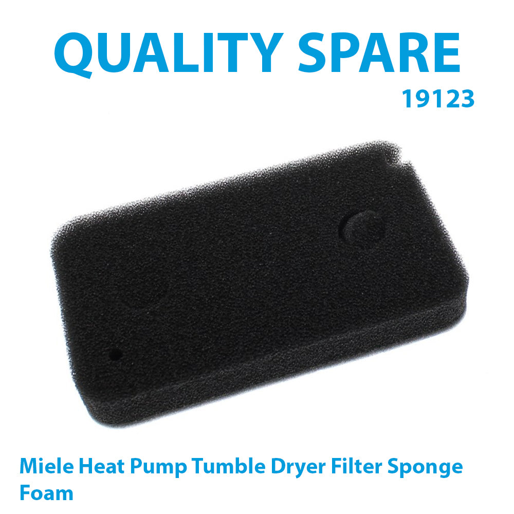 Miele Heat Pump Tumble Dryer Filter Sponge Foam