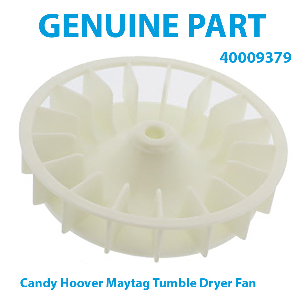 Candy Hoover Maytag Tumble Dryer Fan Balde 40009379