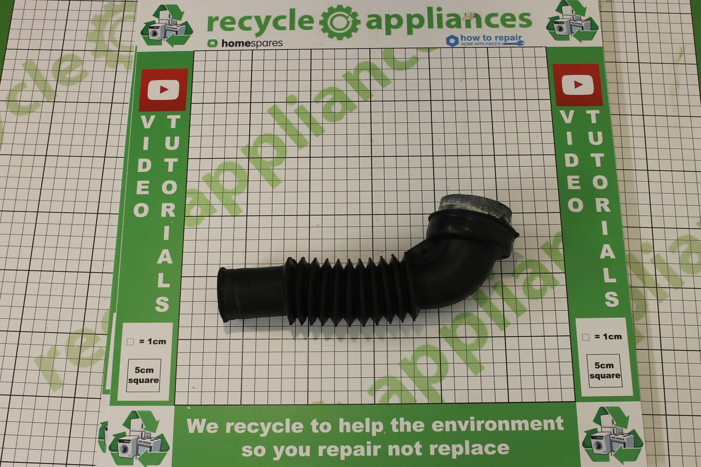 Genuine Washing Machine Hoover Sump Hose Discharge Hose