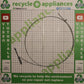 Genuine Washing Machine Hoover Rear Tub Gasket Clip 41028754