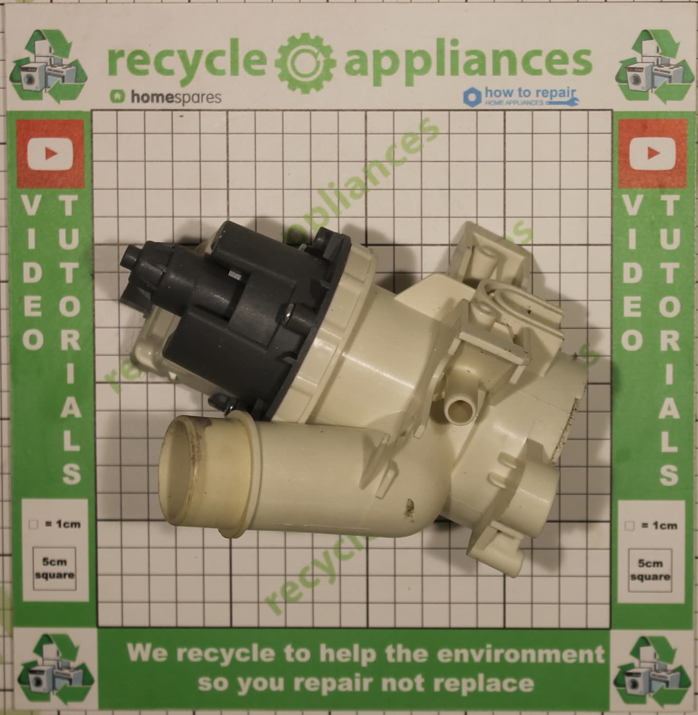 Washing Machine Drain Pump Assembly 43014233 Askoll Mod M323.1